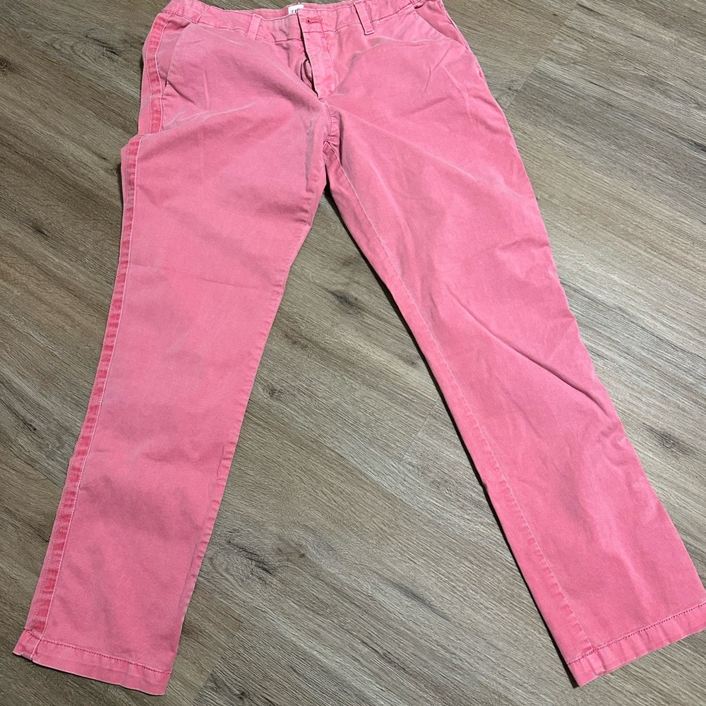 GAP Pink Striped Trousers